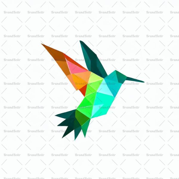 Geometrischer Kolibri